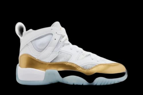 Jordan Jumpman Two Trey White Black Metallic Gold Ice Blue