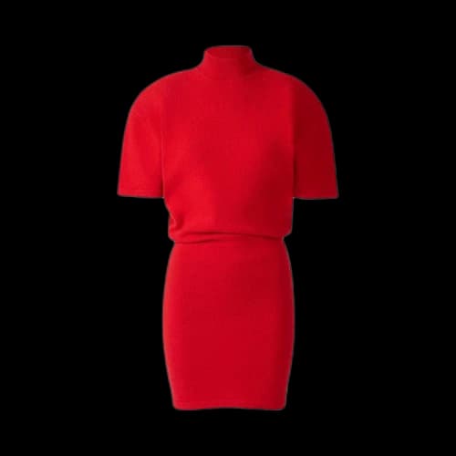 Jacquemus La Robe Maille Castagna 'Red'
