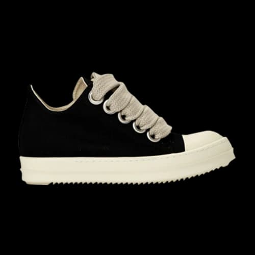 Rick Owens DRKSHDW Fogachine Cotton Megalace Low 'Black Milk' (Women's)