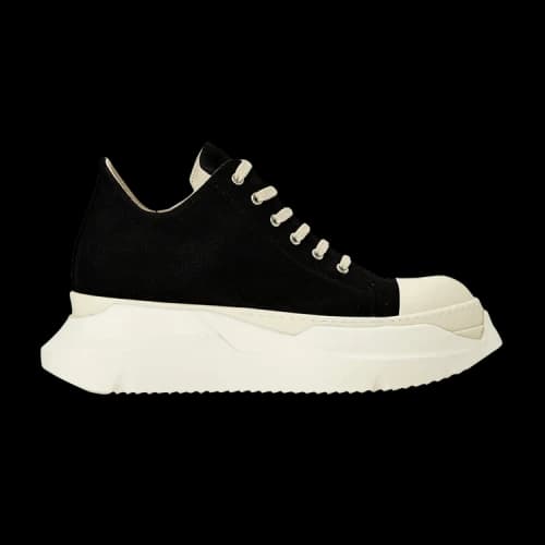 Rick Owens DRKSHDW Fogachine Cotton Denim Abstract Low 'Black Milk' (Women's)
