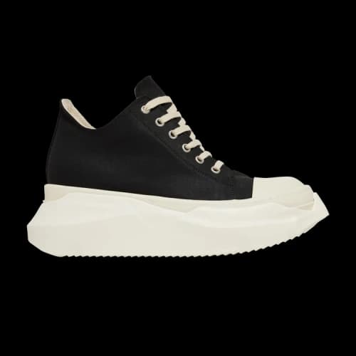 Rick Owens DRKSHDW Fogachine Cotton Nylon Abstract Low 'Black Milk' (Women's)