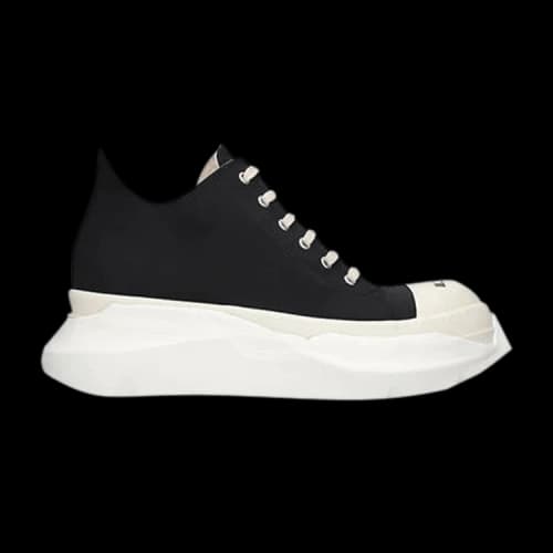 Rick Owens DRKSHDW Fogachine Cotton Nylon Abstract Low 'Black Milk' (Women's)