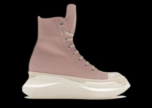 Rick Owens DRKSHDW Abstract High Top Faded Pink (Women's)