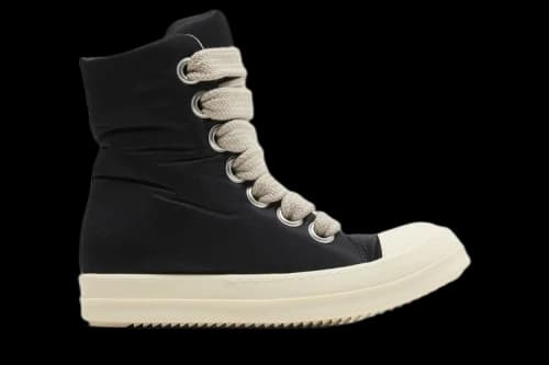 Rick Owens Lido DRKSHDW Jumbo Lace Puffer High 'Black Pearl' (Women's)