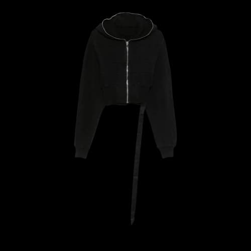 Rick Owens DRKSHDW Collage Gimp Hoodie 'Black'