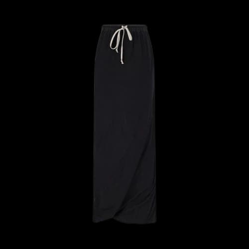 Rick Owens DRKSHDW Jersey Pull On Pillar Skirt 'Black'