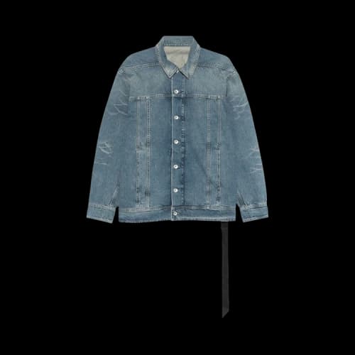 Rick Owens DRKSHDW Jumbo Denim Jacket 'Washed Indigo'