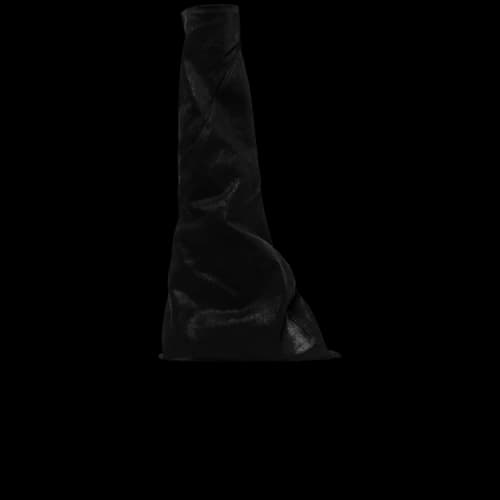 Rick Owens Hollywood DRKSHDW Fetish Denim Boot 'Black Milk' (Women's)