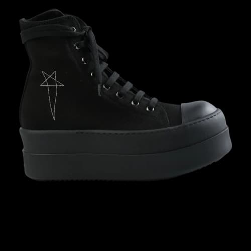 Rick Owens DRKSHDW Hollywood Double Bumper High 'Black Pearl' (Women's)