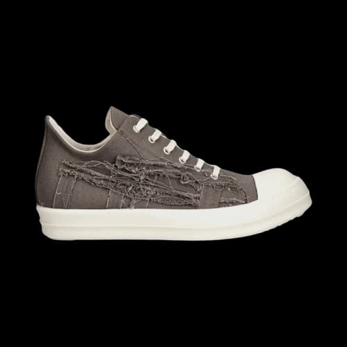 Rick Owens DRKSHDW Scarpe Denim Low Sneaker Dust Milk (Women's)