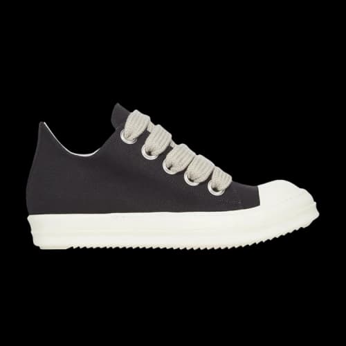 Rick Owens DRKSHDW Scarpe Denim Jumbolace Low 'Black Milk' (Women's)