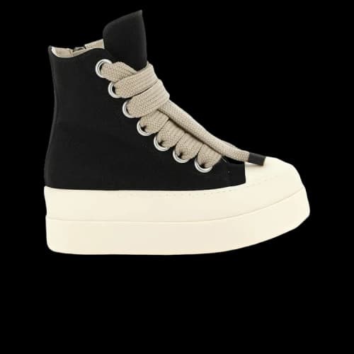 Rick Owens DRKSHDW Mega Bumper Jumbolace Sneaker 'Black Milk' (Women's)