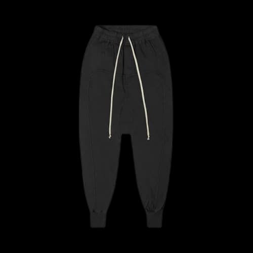 Rick Owens DRKSHDW Prisoner Drawstring Pants 'Black'
