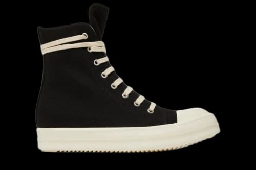 Rick Owens DRKSHDW Strobe Cotton Denim High 'Black Milk' (Women's)