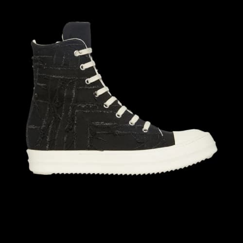Rick Owens DRKSHDW Luxor Slashed High 'Black Milk' (Women's)