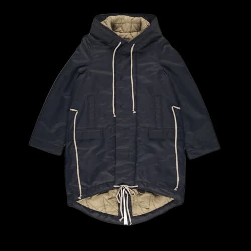 Rick Owens DRKSHDW Fishtail Parka 'Black'