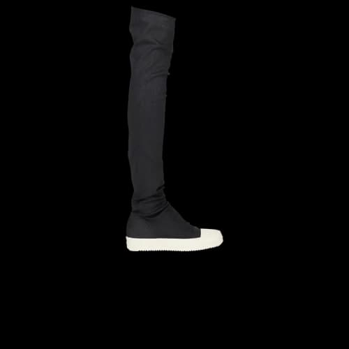 Rick Owens DRKSHDW High Sock Sneaks 'Black Wax' (Women's)