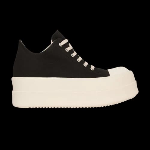 Rick Owens DRKSHDW Double Bumper Low 'Black Milk' (Women's)