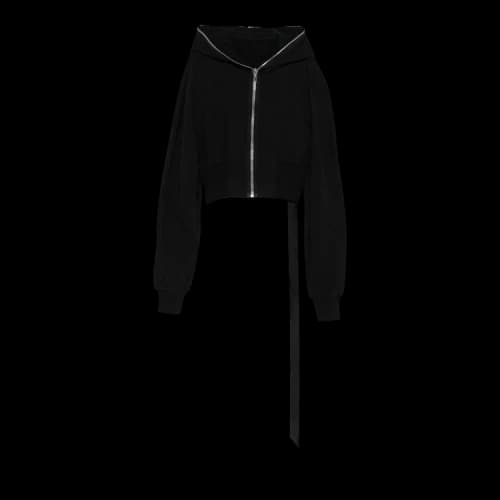 Rick Owens DRKSHDW Collage Gimp Hoodie 'Black'