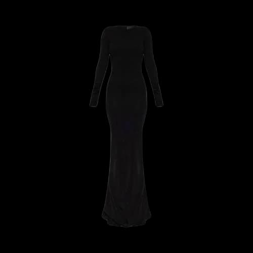 Rick Owens DRKSHDW Simple EDFU Gown Dress 'Black'