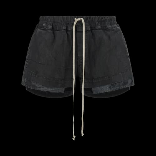 Rick Owens DRKSHDW Fog Boxers 'Black Wax'