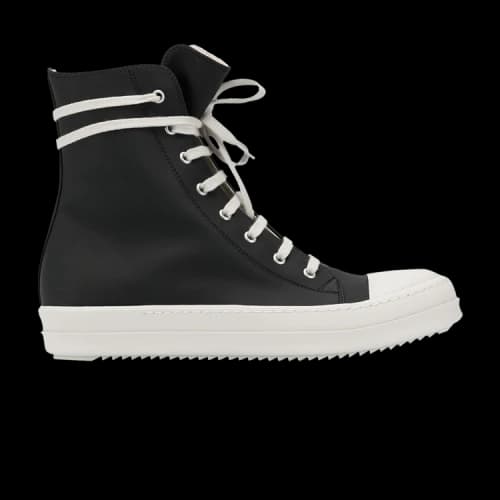 Rick Owens DRKSHDW Twill High 'Black White' (Women's)