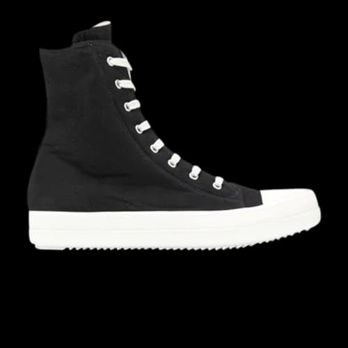 Rick Owens DRKSHDW Twill High 'Black White' (Women's)