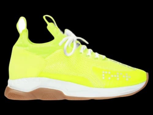 Versace Cross Chainer Neon Yellow