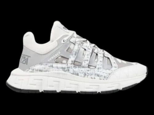 Versace Trigreca Low-Top White Grey