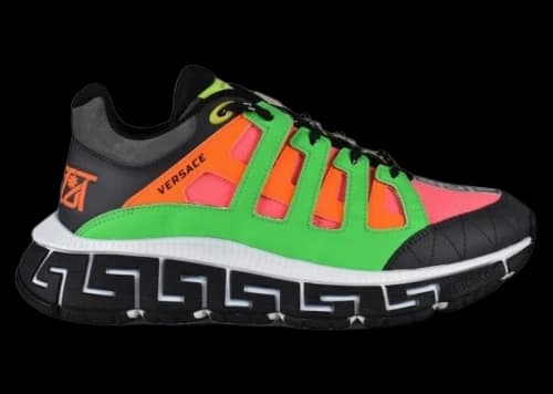 Versace Trigreca Green Red Pink
