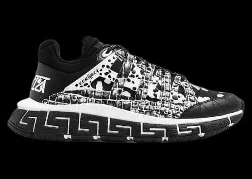 Versace Trigreca Black White