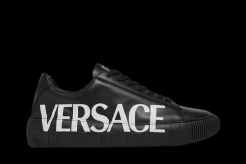 Versace Medusa Low 'Logo Print - Black'