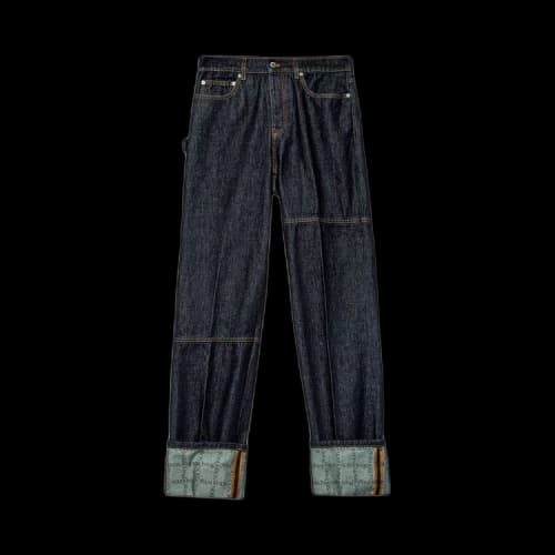 JW Anderson Logo Grid Jeans 'Indigo'