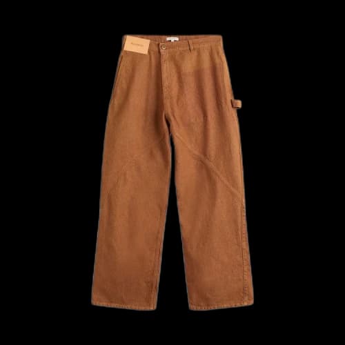 JW Anderson Aged Twisted Workwear Jeans 'Rust'