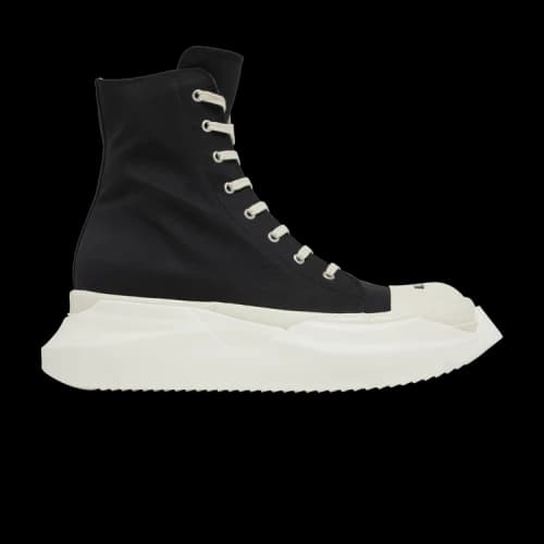 Rick Owens DRKSHDW Fogachine Cotton Nylon Abstract High 'Black Milk'