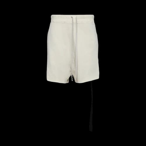 Rick Owens DRKSHDW Jersey Trucker Cut Off Shorts 'Pearl'