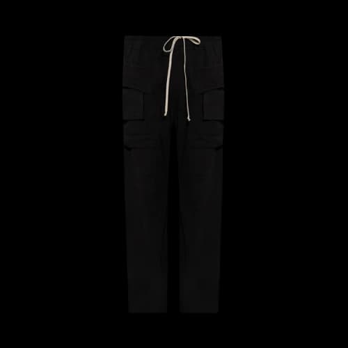 Rick Owens DRKSHDW Creatch Cargo Drawstring Pants 'Black'