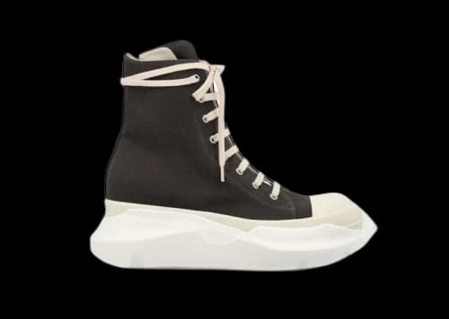 Rick Owens DRKSHDW Abstract High Top Dark Dust