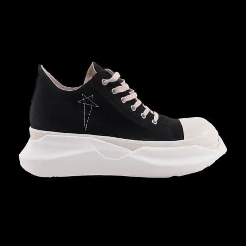 Rick Owens EDFU DRKSHDW Pentagram Embroidery Abstract Low 'Black Milk'