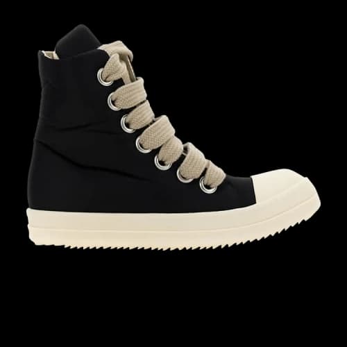 Rick Owens Lido DRKSHDW Jumbo Lace Puffer High 'Black Pearl'