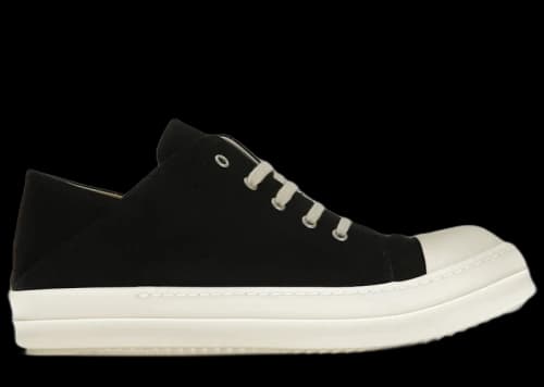 Rick Owens Lido DRKSHDW Slip On Black Milk