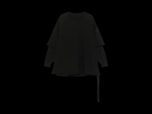 Rick Owens DRKSHDW Tommy Hustler Sweater Black
