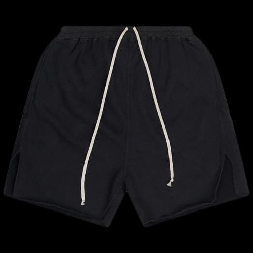 Rick Owens DRKSHDW Long Butt Zipper Boxer Shorts 'Black'