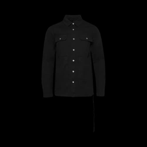 Rick Owens DRKSHDW Denim Outershirt 'Black'