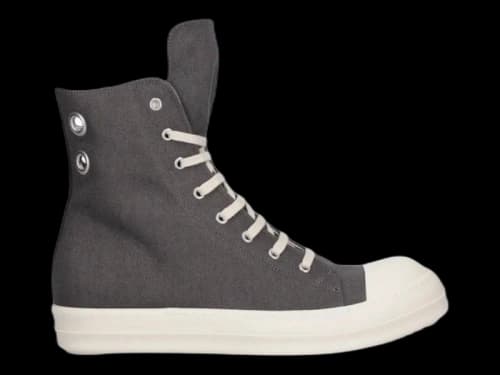 Rick Owens DRKSHDW SS25 Hollywood Low Sneaks Beige