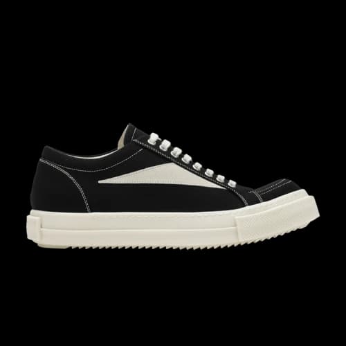 Rick Owens Vintage Sneaker 'Black Milk'