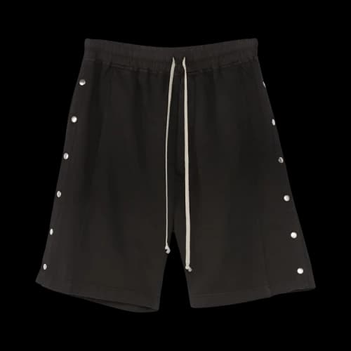Rick Owens DRKSHDW Wide Pusher Sweatshorts 'Black'