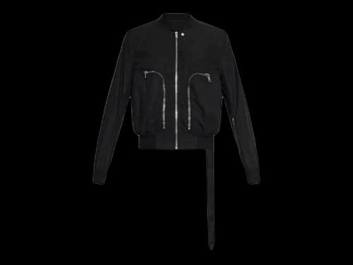 Rick Owens Drkshdw Bauhaus Flight Bomber Black
