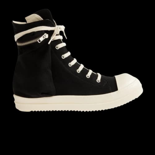 Rick Owens DRKSHDW Cargo Sneaks 'Black Milk'
