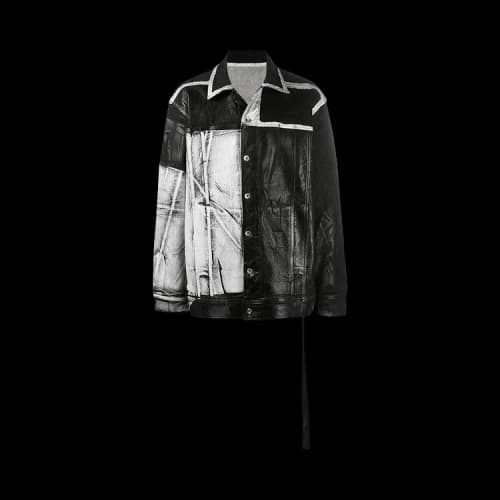 Rick Owens DRKSHDW Jumbo Worker Jacket 'Black'